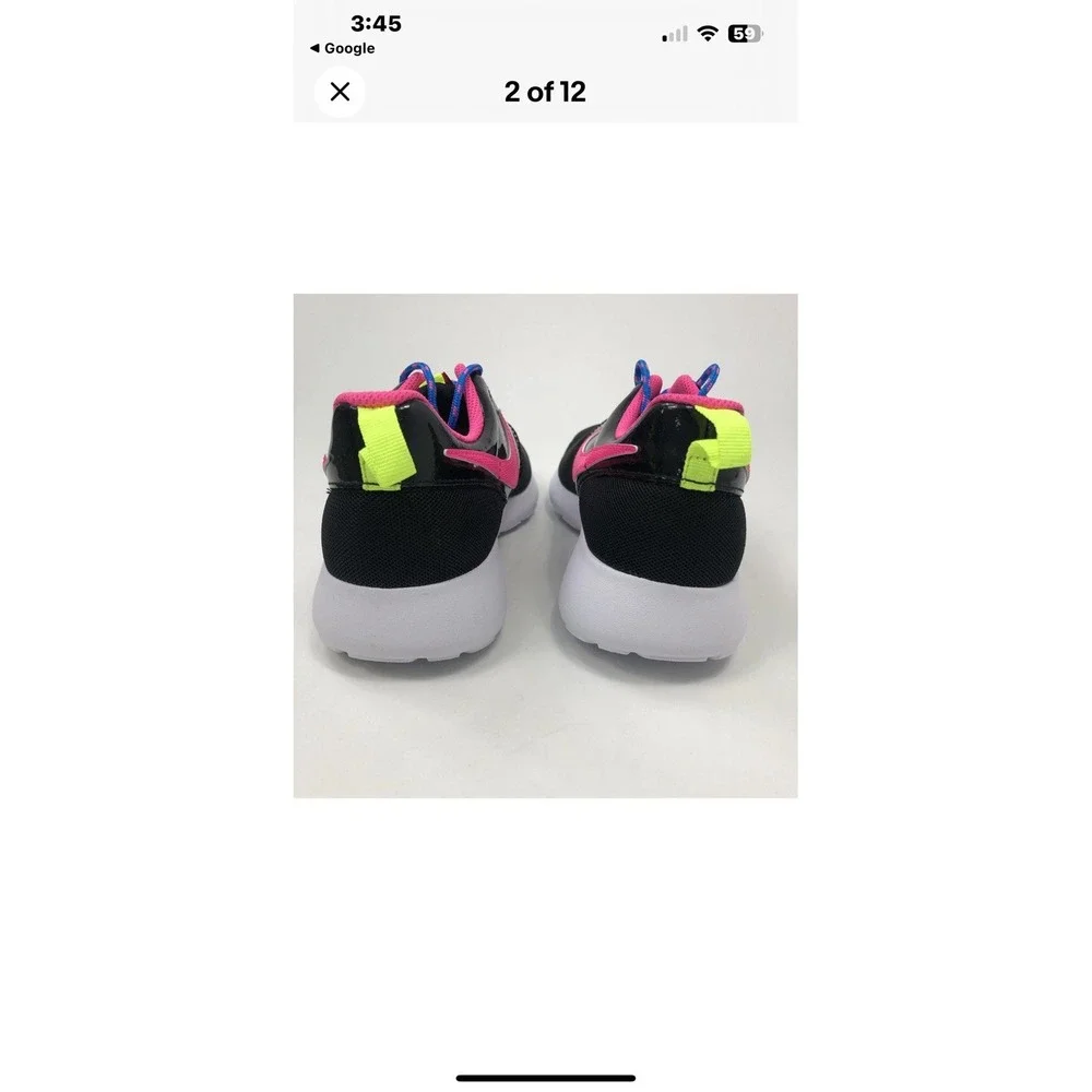 Nike Rose One G S Trainers Black Gym Free 48 Size 6Y‎